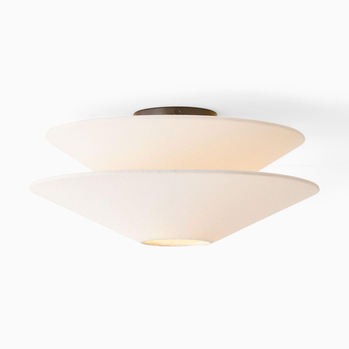 Layered Saucer Ceiling Light