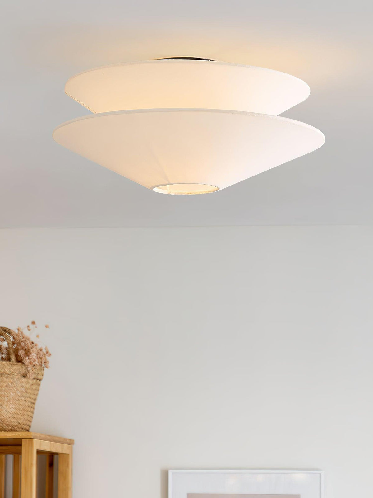 Layered Saucer Ceiling Light