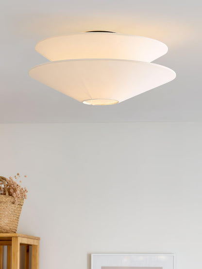 Layered Saucer Ceiling Light