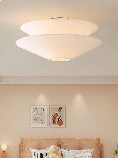 Layered Saucer Ceiling Light