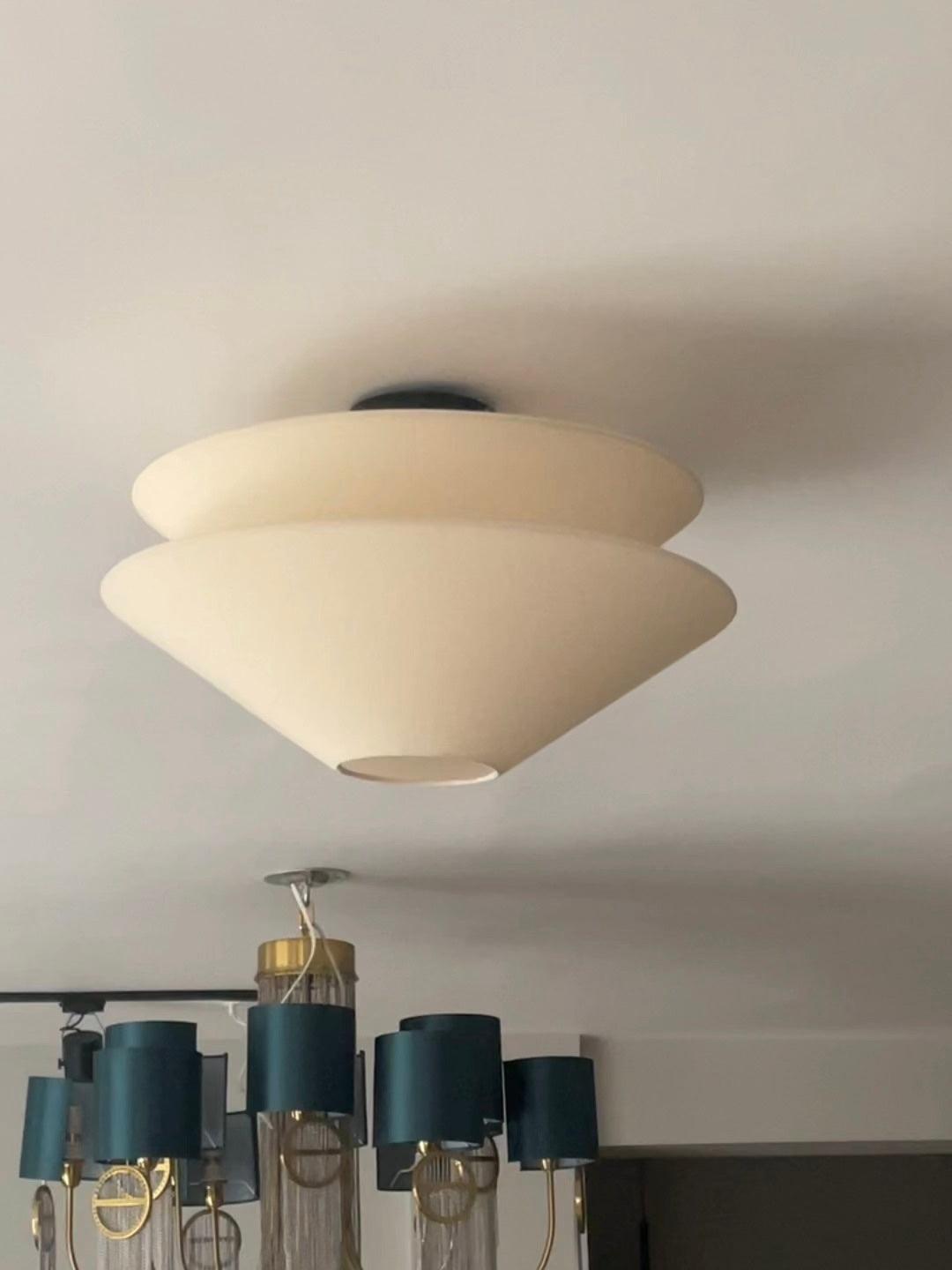 Layered Saucer Ceiling Light