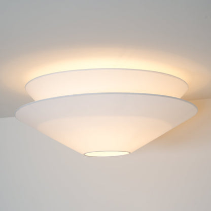 Layered Saucer Ceiling Light