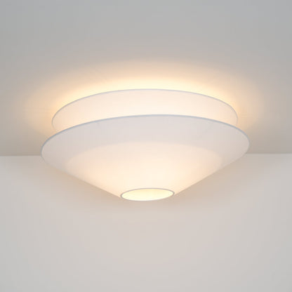Layered Saucer Ceiling Light
