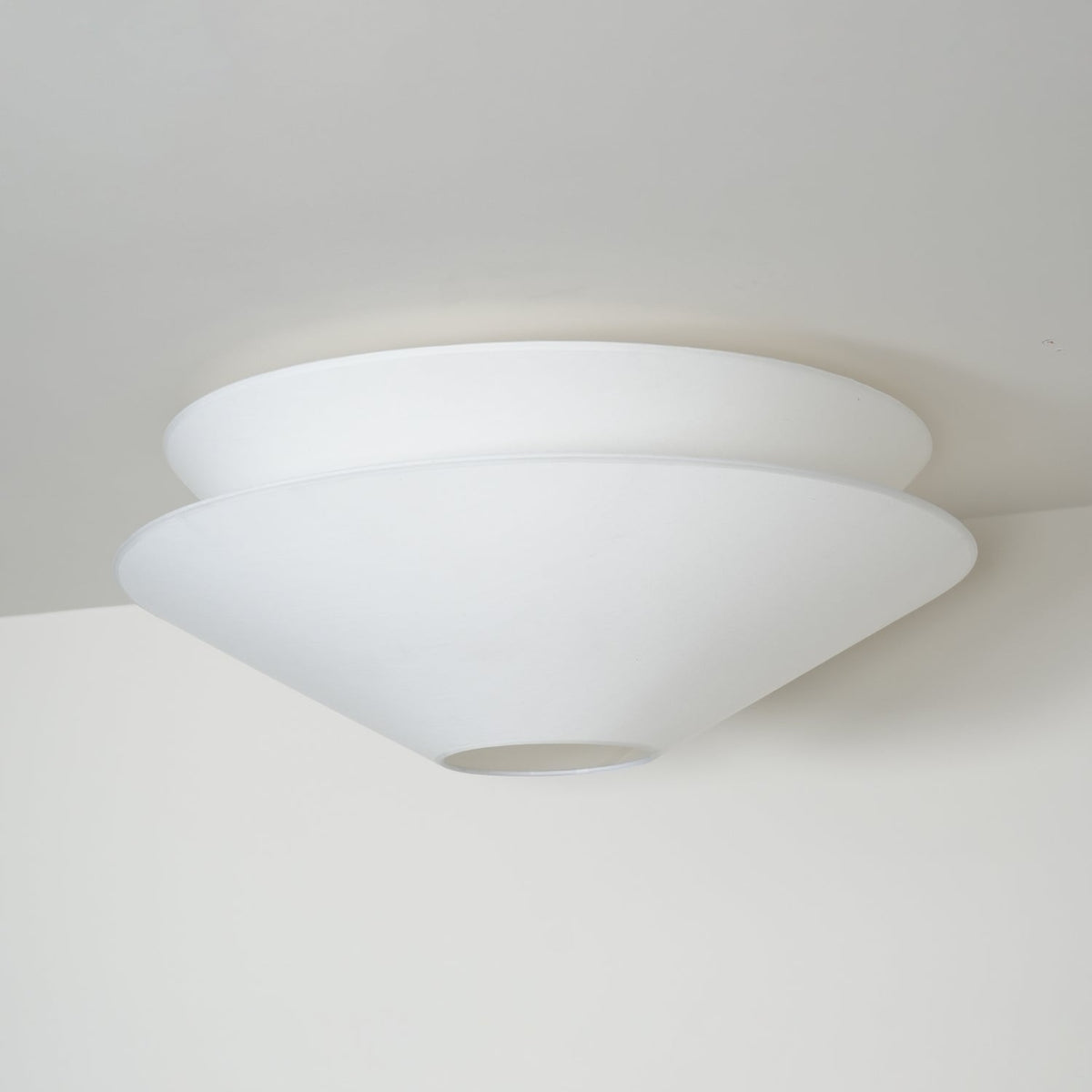 Layered Saucer Ceiling Light