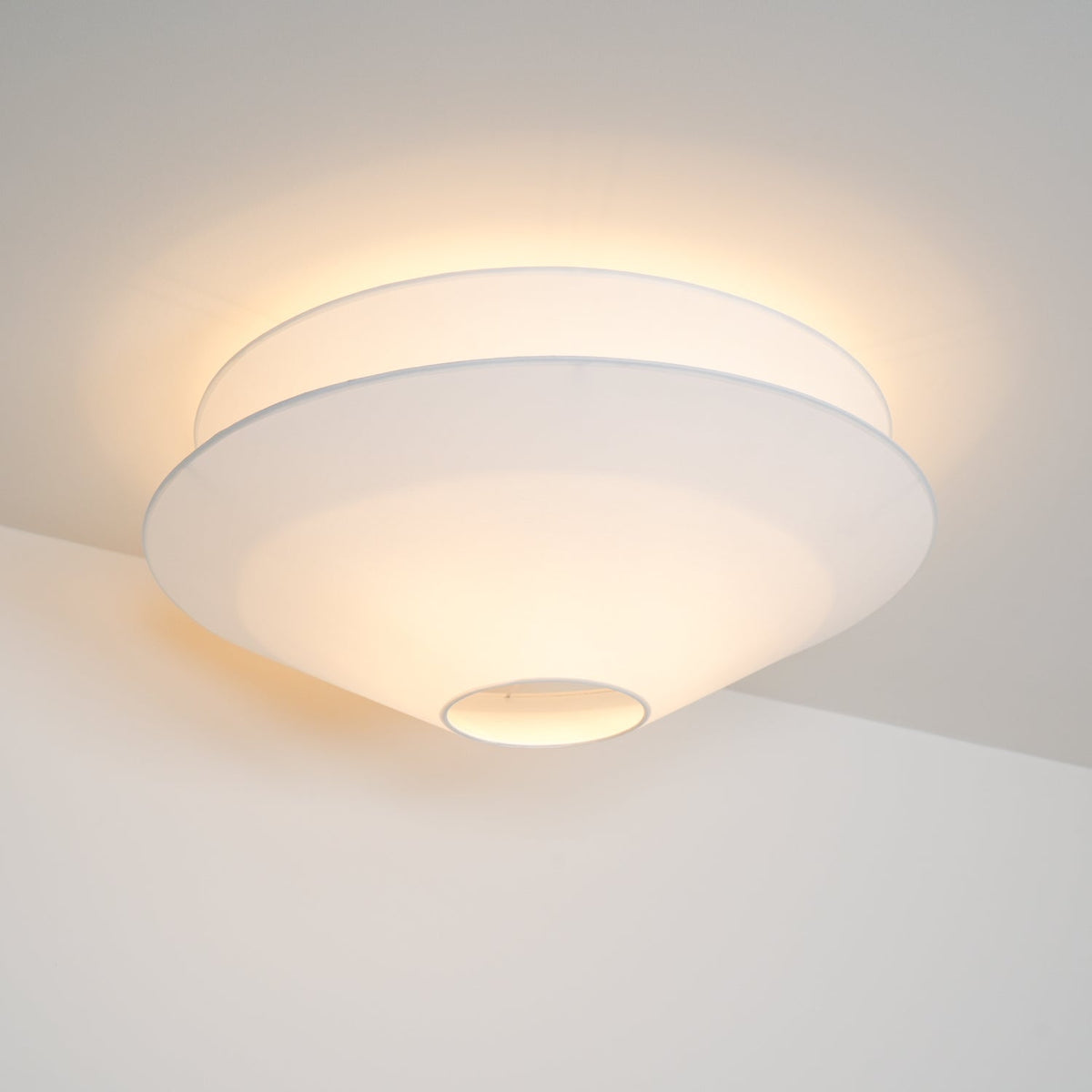 Layered Saucer Ceiling Light
