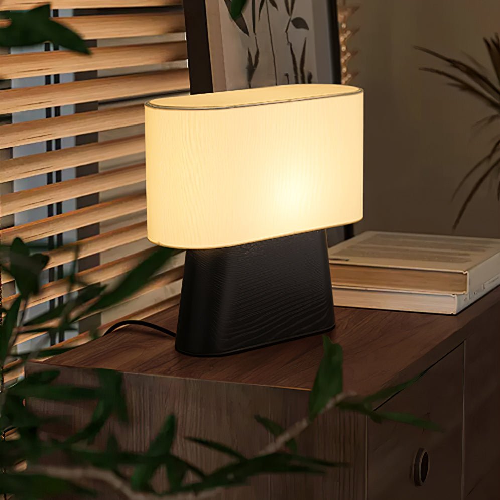 Drum Timber Table Lamp