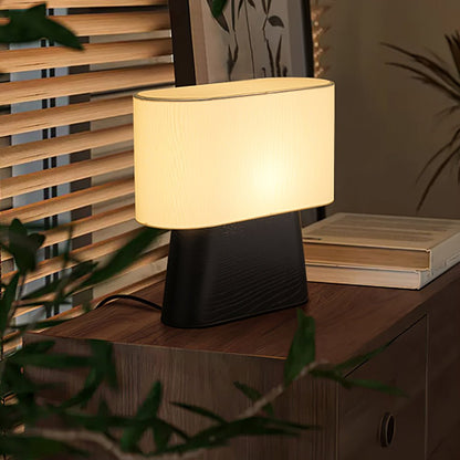 Drum Timber Table Lamp