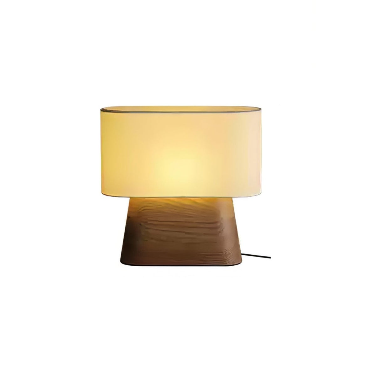 Drum Timber Table Lamp