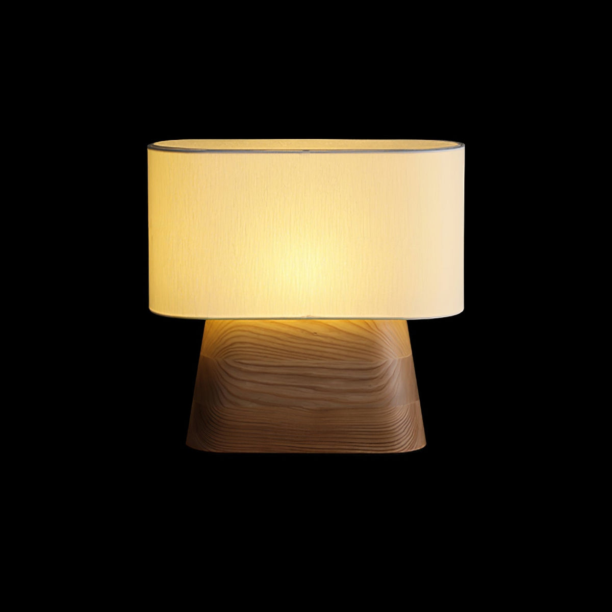 Drum Timber Table Lamp