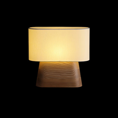 Drum Timber Table Lamp