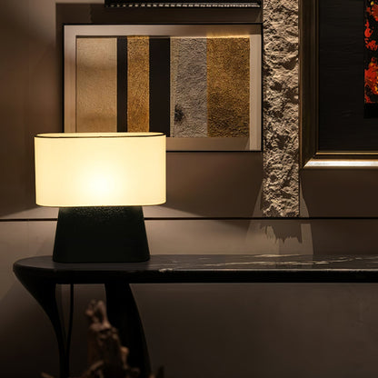 Drum Timber Table Lamp