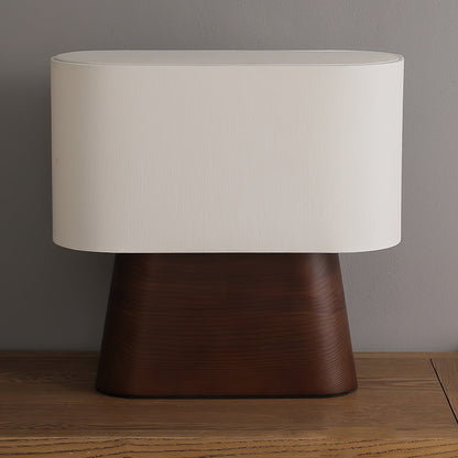 Drum Timber Table Lamp