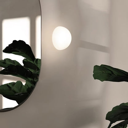 Soft Pebble Wall Light