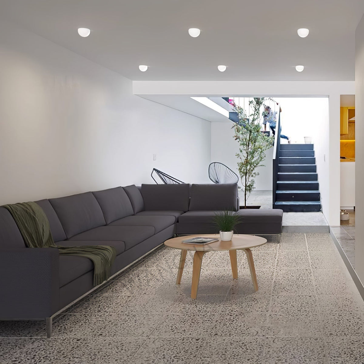 Soft Pebble Wall Light