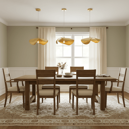 Hammered Fold Pendant Light