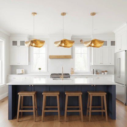 Hammered Fold Pendant Light