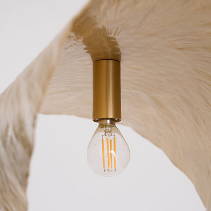Hammered Fold Pendant Light