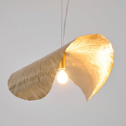 Hammered Fold Pendant Light