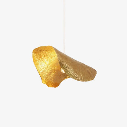 Hammered Fold Pendant Light