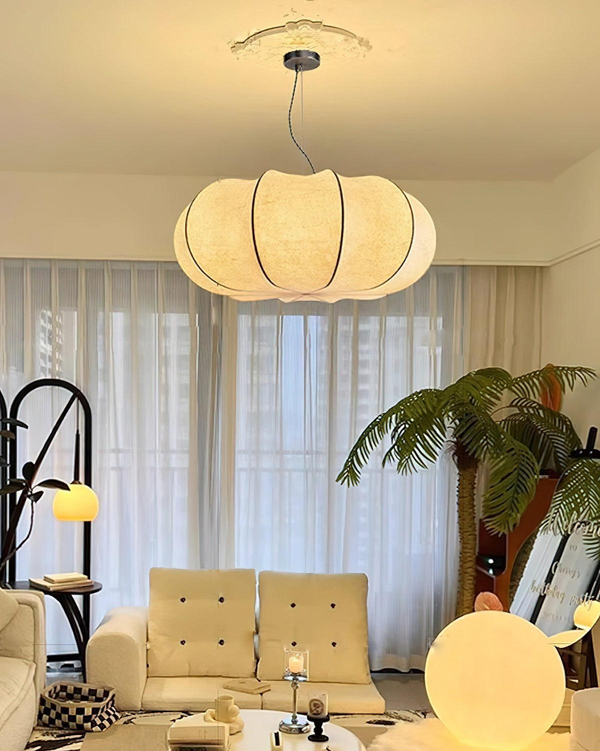 Loft Fabric Pendant Light