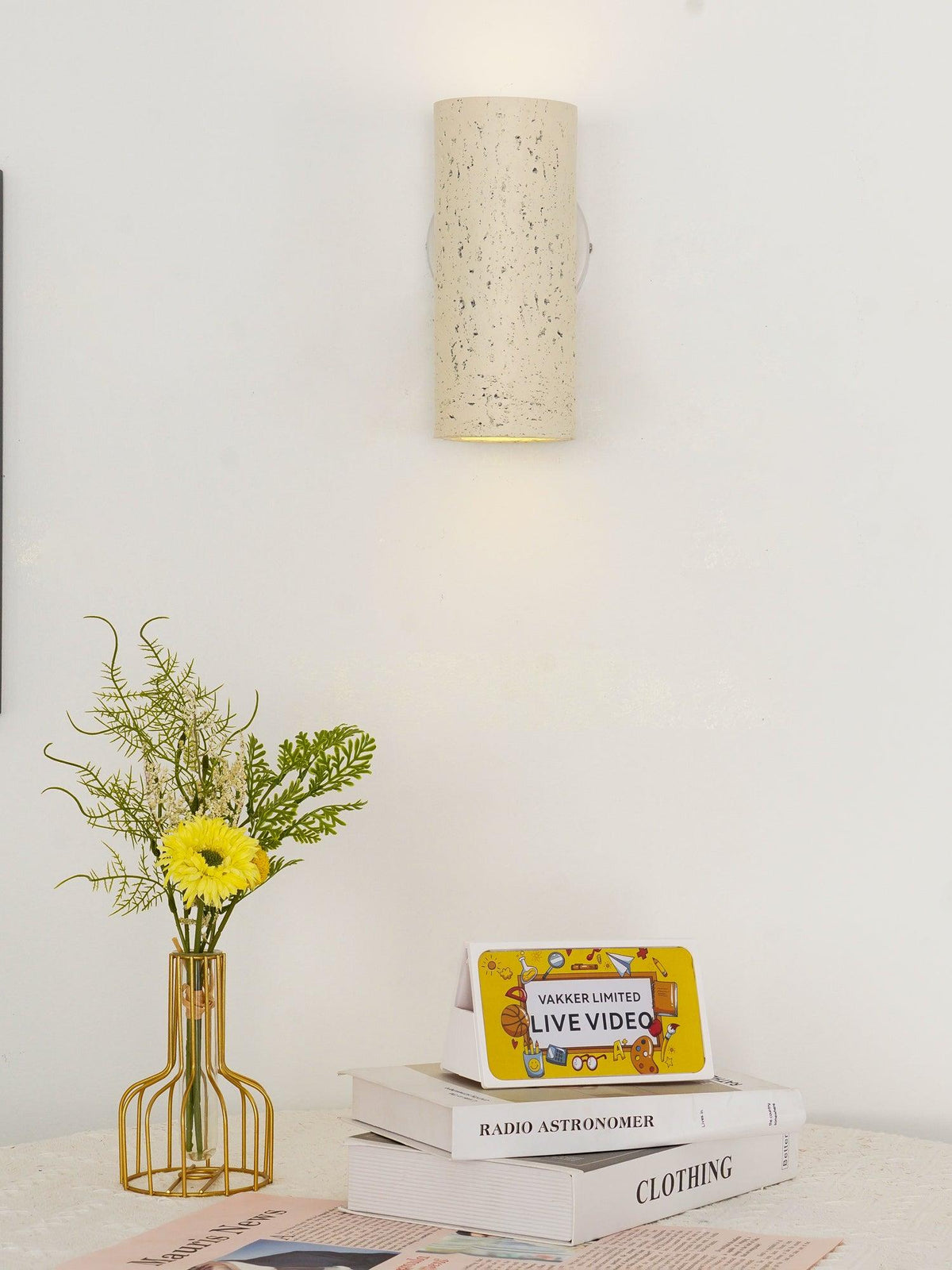 Basalt Shade Wall Light