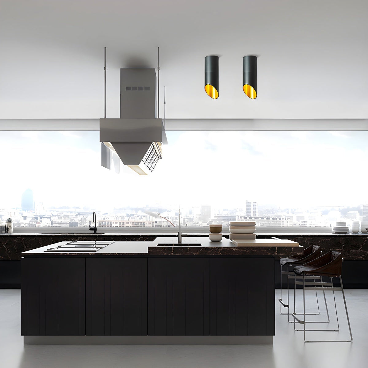 Fine Cylinder Ceiling Light