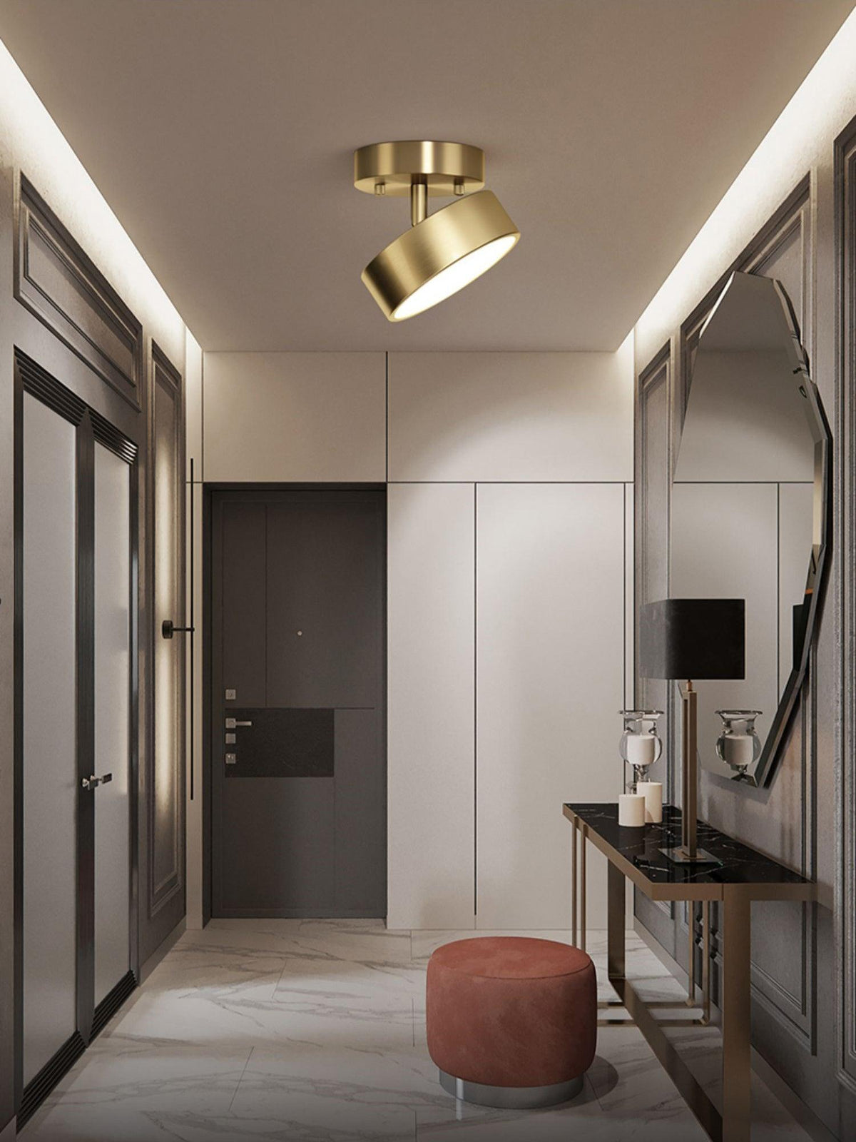 Aure Drum Ceiling Light