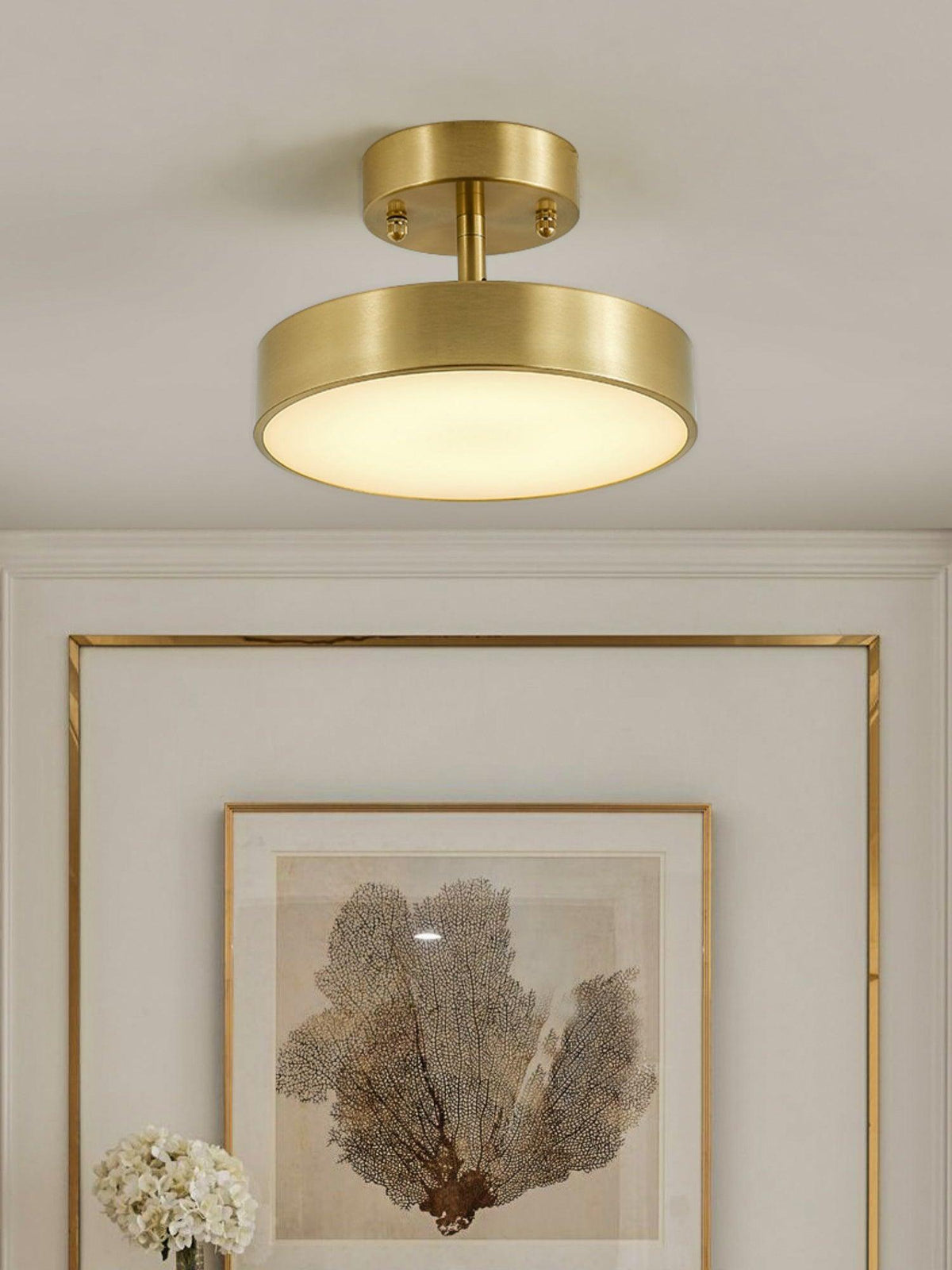 Aure Drum Ceiling Light