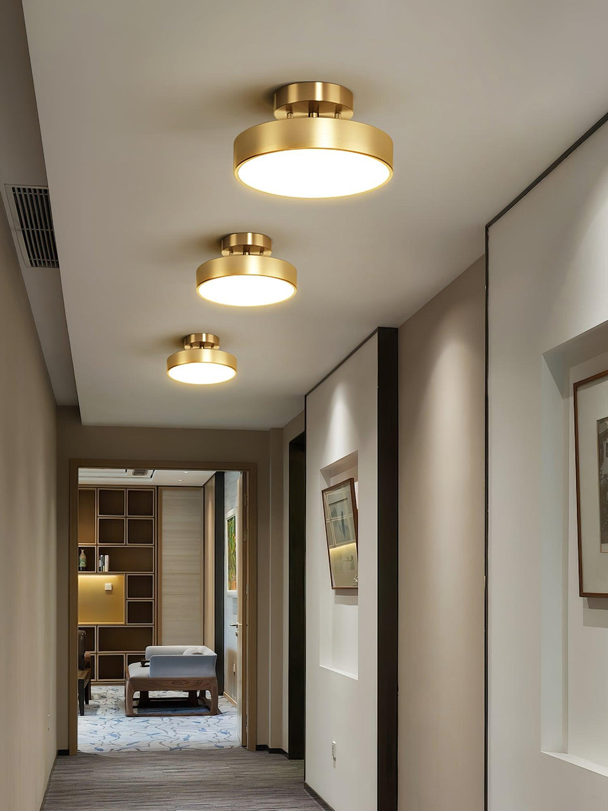 Aure Drum Ceiling Light