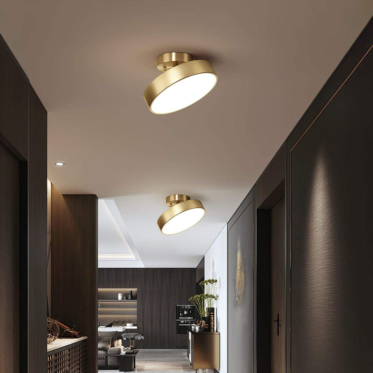 Aure Drum Ceiling Light