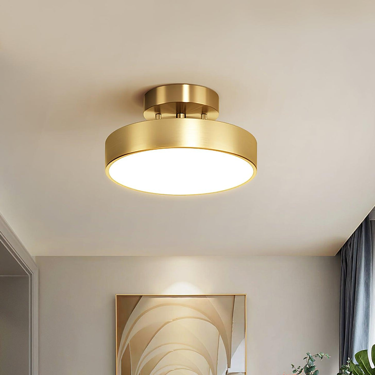 Aure Drum Ceiling Light