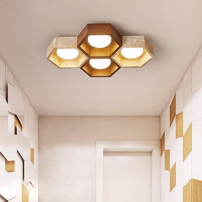 Cellular Ceiling Light