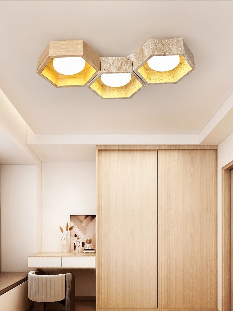 Cellular Ceiling Light