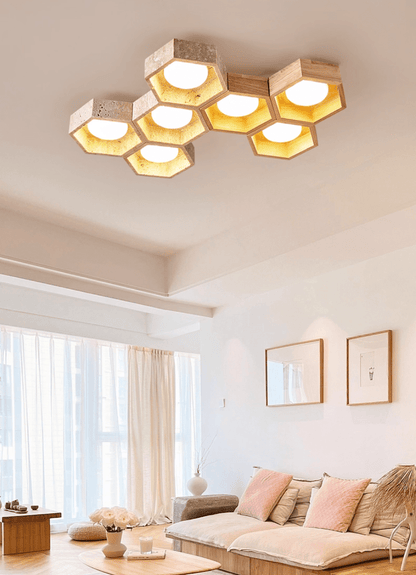 Cellular Ceiling Light