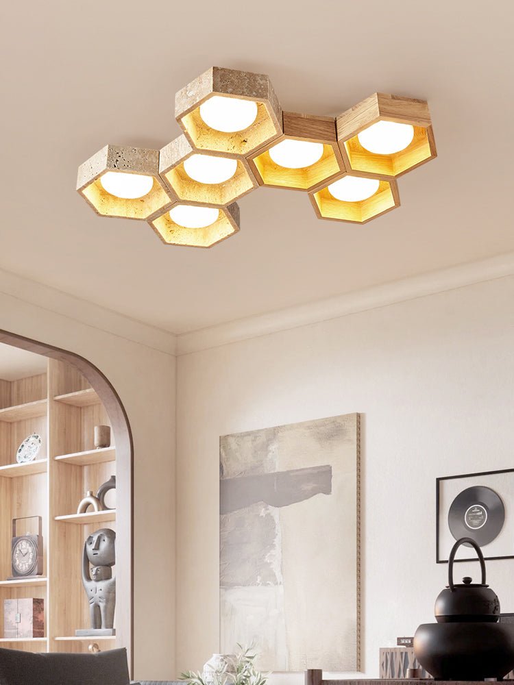 Cellular Ceiling Light