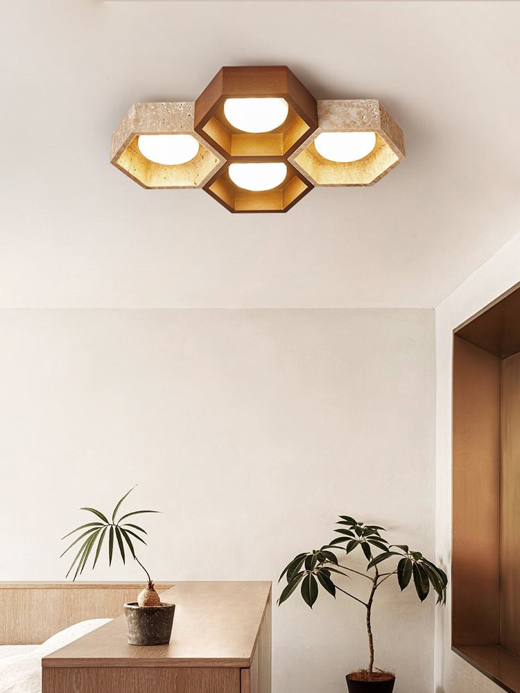 Cellular Ceiling Light