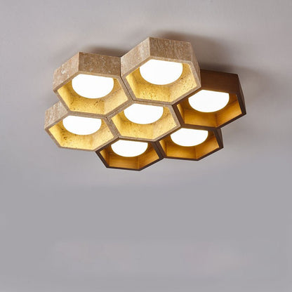 Cellular Ceiling Light