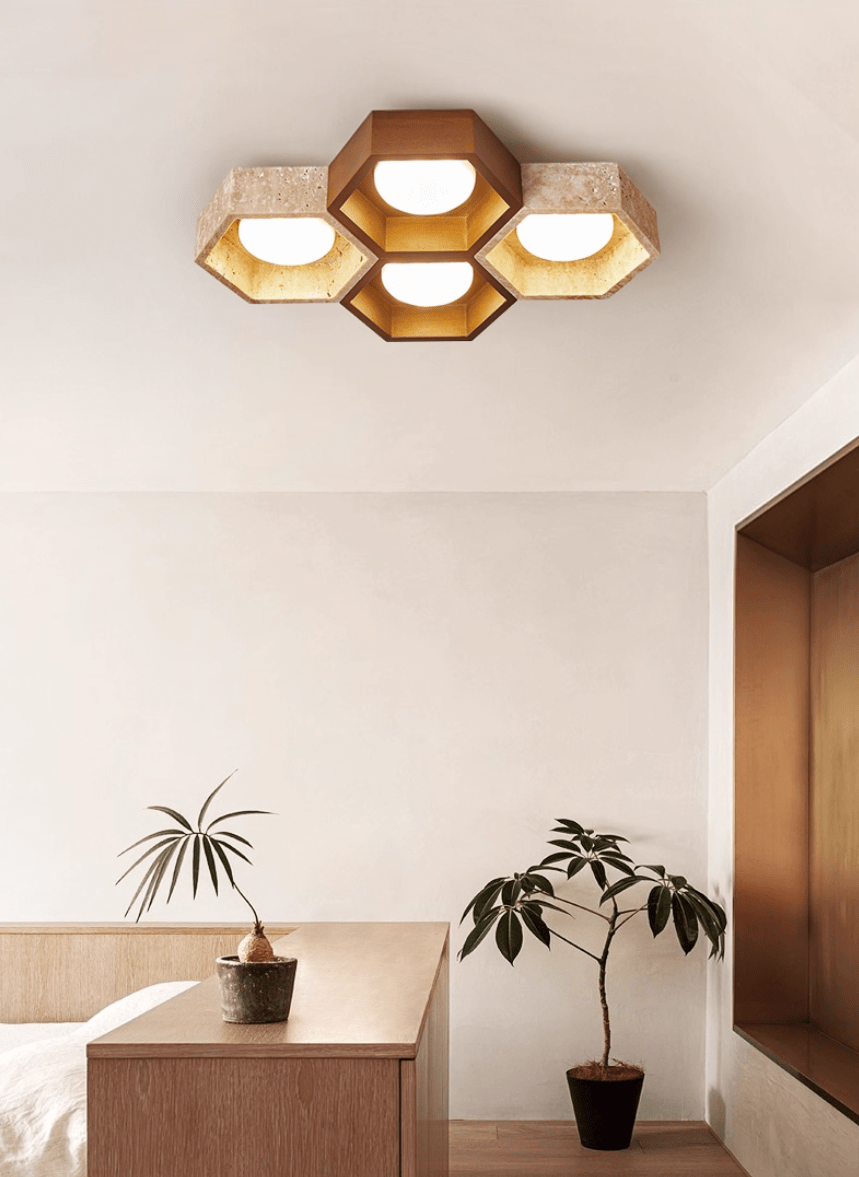 Cellular Ceiling Light