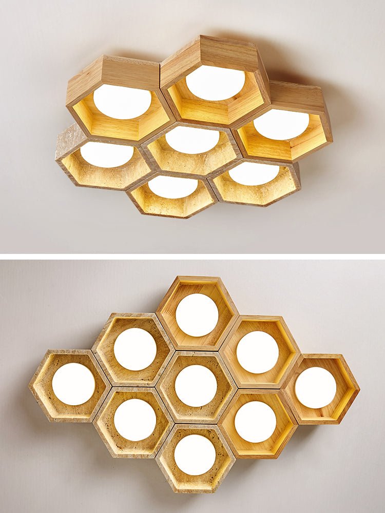 Cellular Ceiling Light