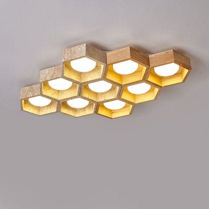 Cellular Ceiling Light