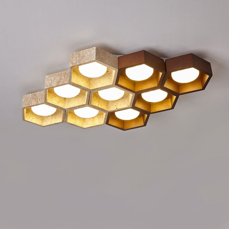 Cellular Ceiling Light