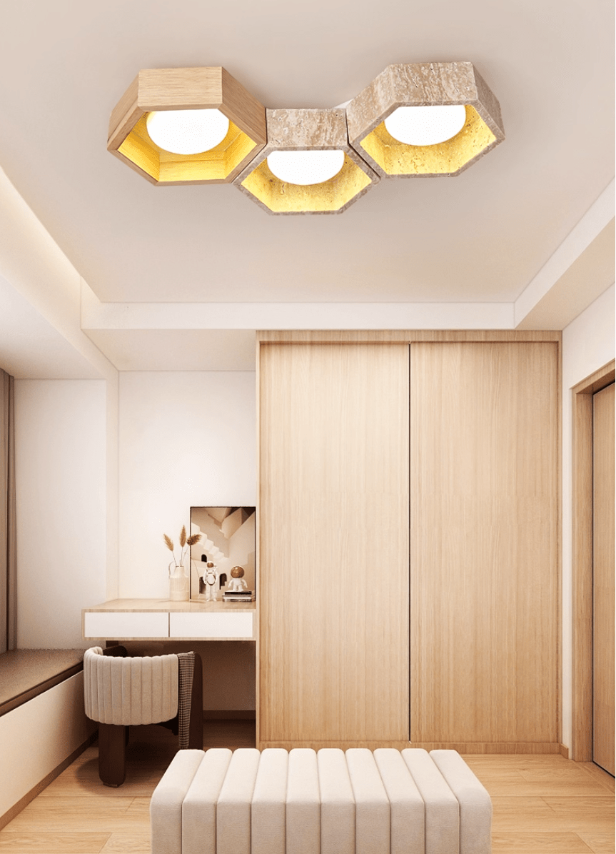 Cellular Ceiling Light