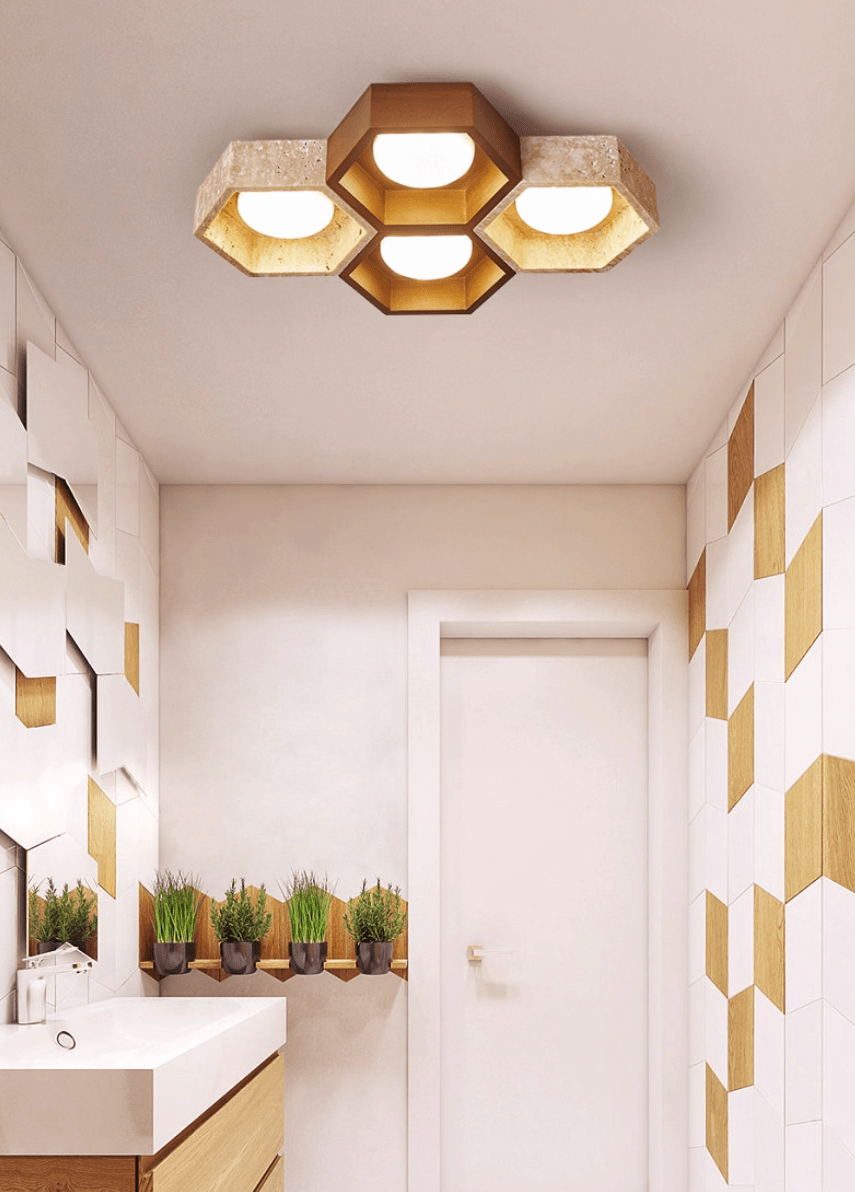 Cellular Ceiling Light