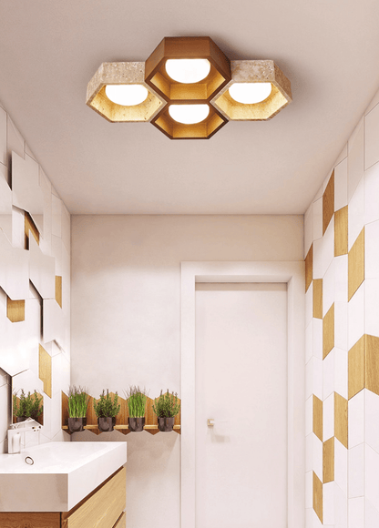 Cellular Ceiling Light