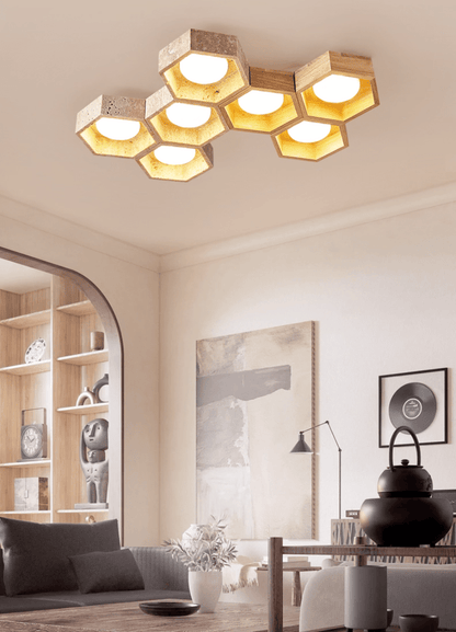 Cellular Ceiling Light