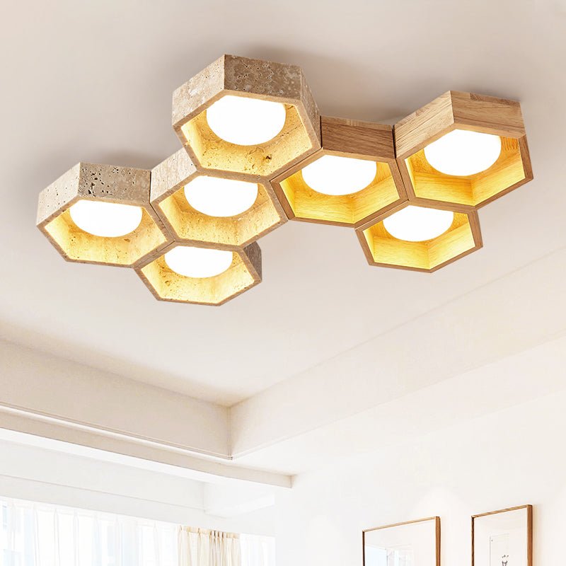 Cellular Ceiling Light