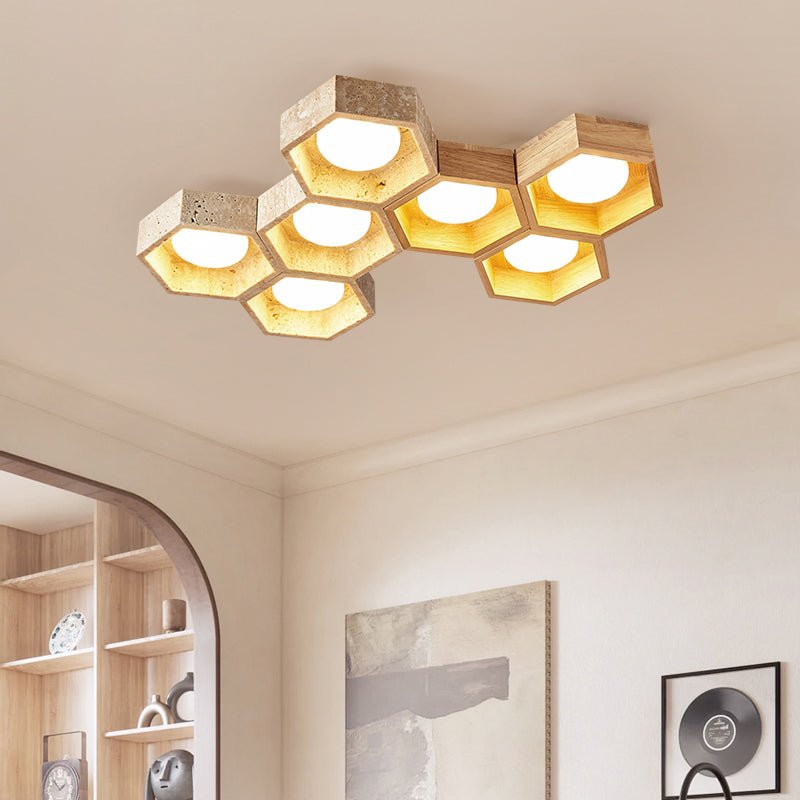 Cellular Ceiling Light