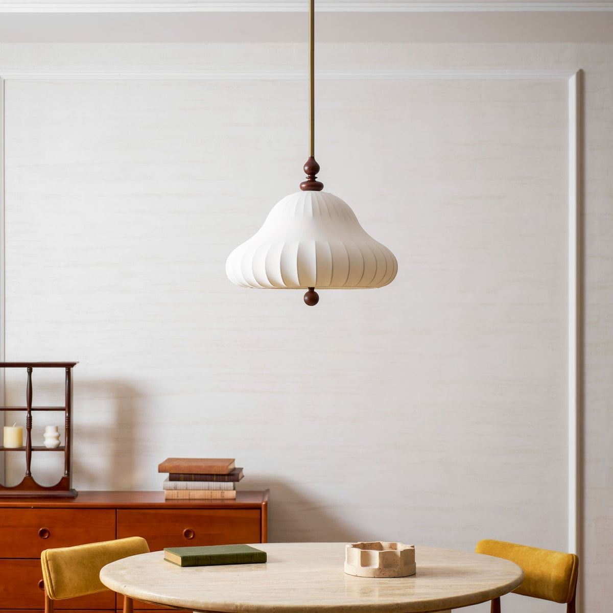 Gather Pleat Pendant Light