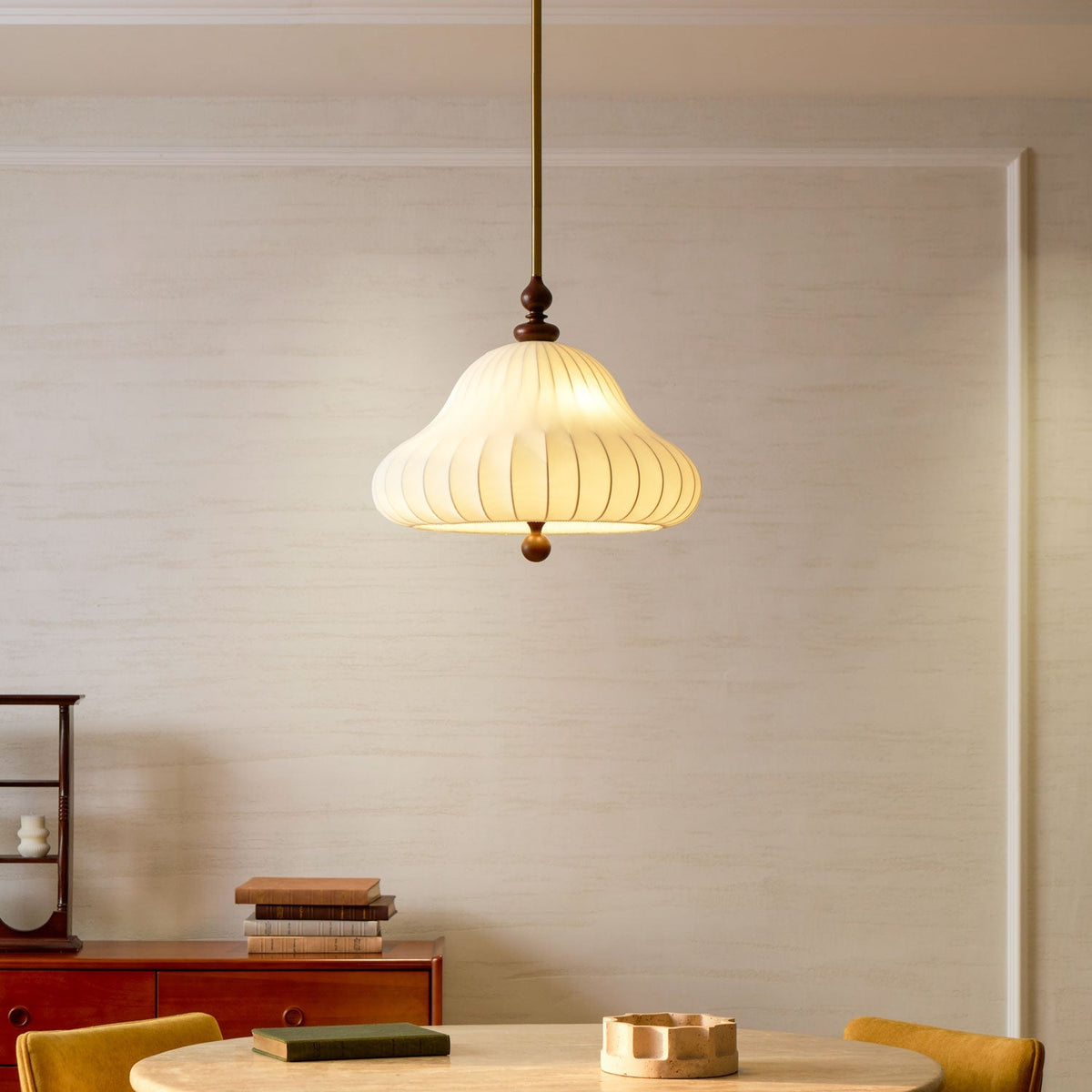 Gather Pleat Pendant Light
