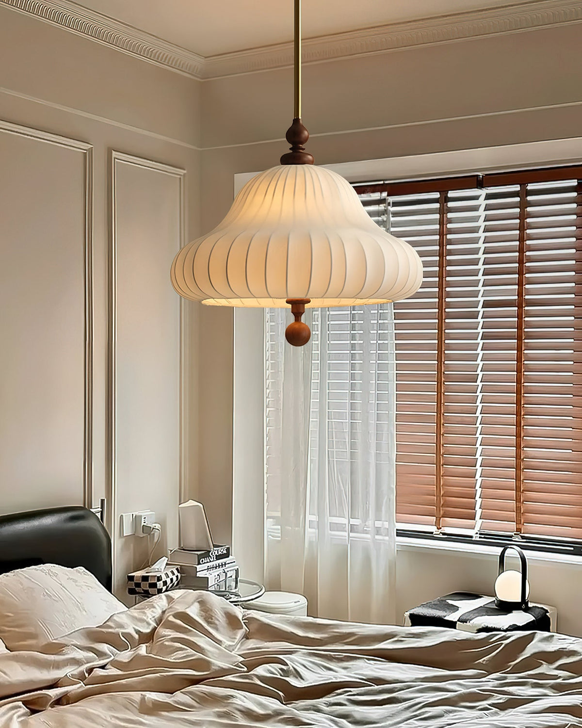Gather Pleat Pendant Light